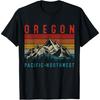 Oregon PNW Vintage USA America Souvenir T-Shirt