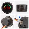 Mini Led Digital Voltmeter Dc Dc7-100V Display Round Two-Wire Car Voltage Current Meter Volt Detector Tester Monitor Pane
