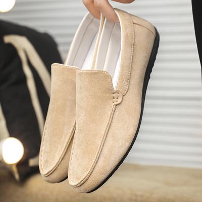 Neue Leder Herren Freizeitschuhe Männliche Faule Schuhe Atmungsaktive Modische Loafer Komfort Slip-on Fahrerschuhe Luxusmarke Mokassins