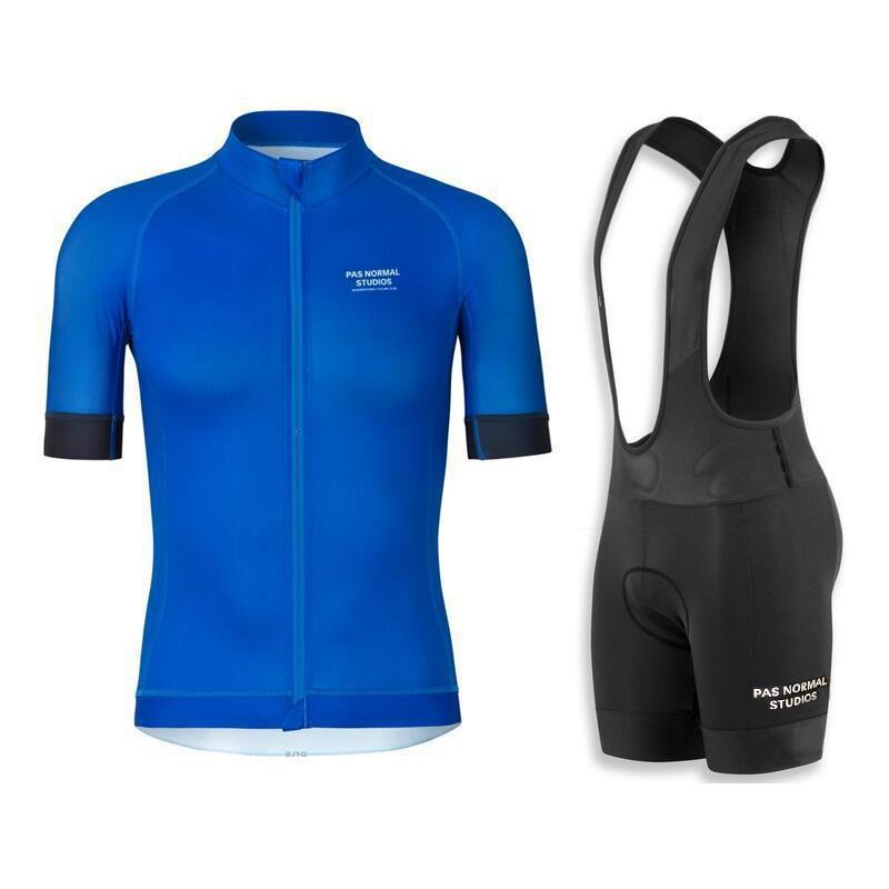 Men Women Cycling Jersey Bib Shorts Set Milk Silk Breathable Quick Dry Bike Apparel