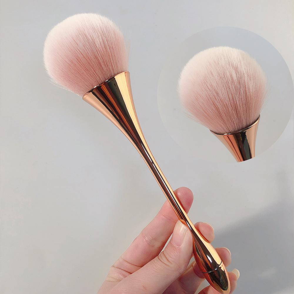 1pc Large Mineral Powder Brush, Synthetic Makeup Brush for Daily Use