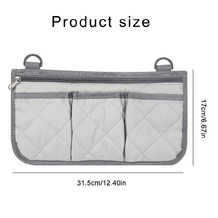 Rollstuhl-Tragetasche Armlehnen-Taschen Roller Rollstuhl Armlehne Seitliche Aufbewahrungstasche für Gehhilfen oder Rollatoren