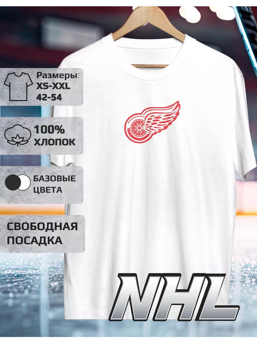 Detroit Red Wings Print T-shirt L