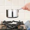 Stainless Steel Oil Pouring Pot Dual Spout Butter Warmer Pot Saucepan  Supplementary Food