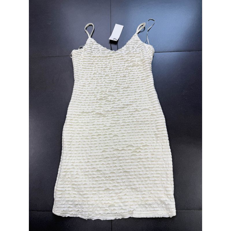 

Экспорт Чистый Оригинал Milky White sling Dress S