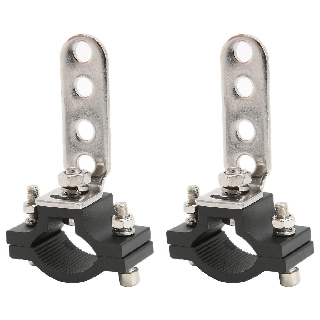 LED Light Bar Brackets 1.2in Bull Bar Tube Work Lamp Mounting Clamp for Motorcycle Truck SUV ATV