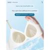 Seamless Ultra-Thin Cool Feeling Ice Silk Quick-Drying Intimates Ladies Thin Big Breast Size Concealing Gathered Summer Push-up Bra