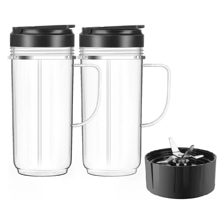 22Oz Plastic Blender Cups Blender Replacement Parts Blender Blade Juicer Cups 1
