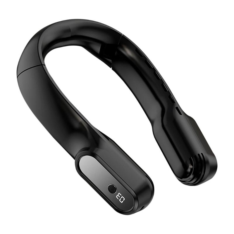 Bladeless Neck Fan Natural Wind Mode-Adjustable Hand-free for Outdoor Indoor Use