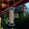 2Pcs Metal Material Hanging Bird Feeder Iron Wild Bird Feeder Sturdy Fat Ball Feeder  Terrace Use