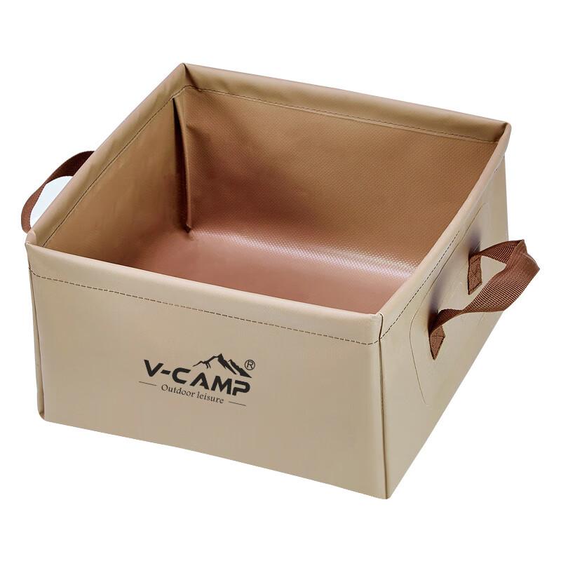 V-CAMP Portable Folding Water Bucket