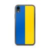 Coque Téléphone – Drapeau De l'Ukraine – Compatible iPhone XR – Étui Souple – Résistant Et Antichoc - Silicone - Pixelforma