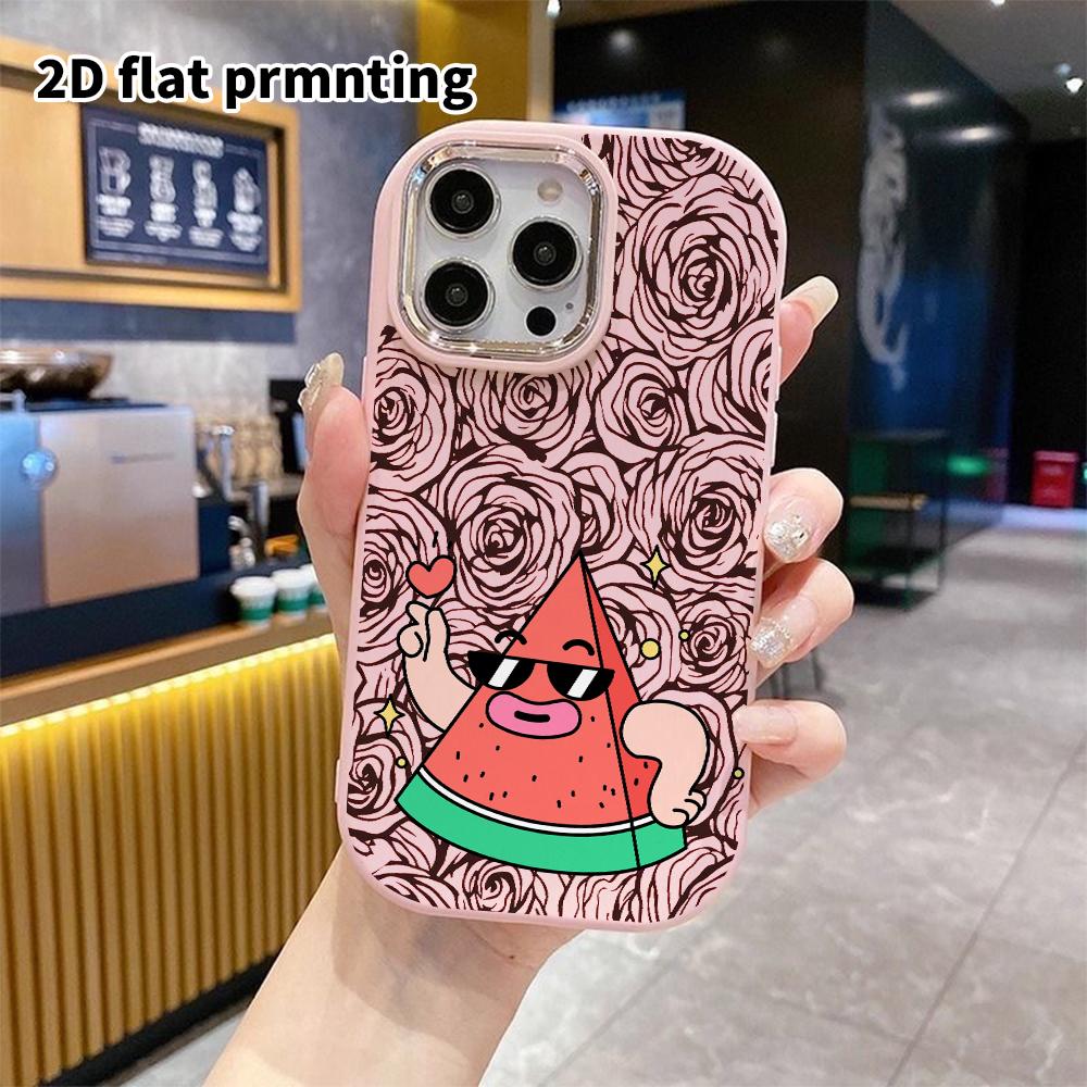 Phone case: 2D flat design suitable for iPhone 18 17 16 15 14 13 Pro protective case, couple style, show love and look cool, Christmas and Halloween g