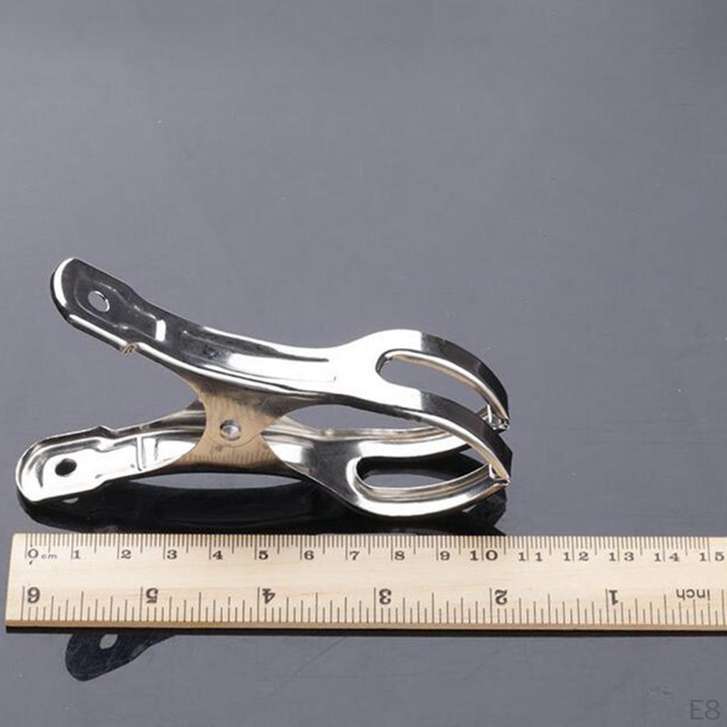 Hanging Clip Stainless Steel Hanger Spring Laundry,Hooks for Home/Office,for