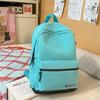 Schoolbag Simple College Student Schoolbag 1011 New Large-capacity Leisure Travel Backpack Printable Logo Backpack