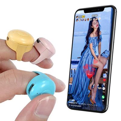 Bluetooth-kompatibel fingertip Handy Fernbedienung Ring Automatische Seite Browsing Liker Telefon Video Controller Ring Gerät