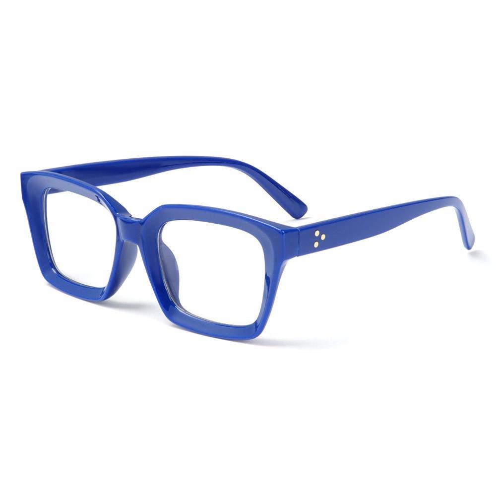 Latest Square Reading Eyeglasses Men Women Oversized Frame Fashionable HD Presbyopic Eyeglasses Diopter 0~+3.0