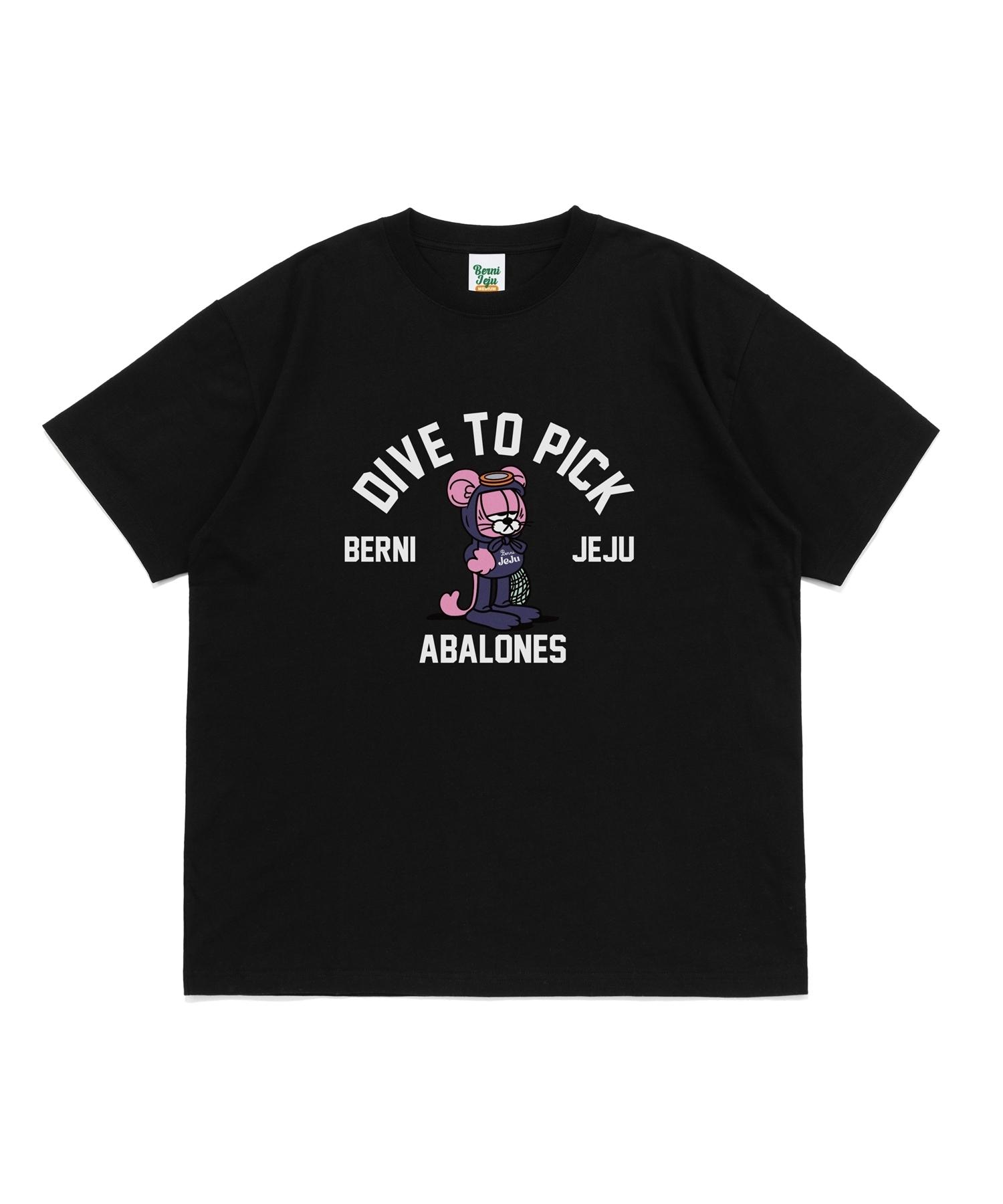 Bernie [Jeju Edition] Berni Haenyeo Abalones Jeju Tee (Black) S