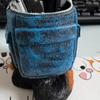 Pen Holder Dog Resin Crafts Home Study Desk Pen Storage Cute Dog Sculpture Ornaments