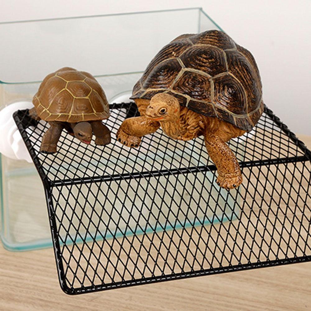Wall-Mounted Turtle Basking Platform Adjustable Height Reptile Resting Platform  Aquarium