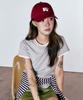 Seutillouki Monogram Ball Cap_Burgundy