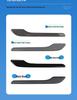 Carbon Fiber Door Handle Covers for Tesla Model Y & 3 - Black Mod Accessories