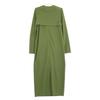 AMERI [Good Condition] 02310520290 3WAY BOLERO RIB DRESS 3WAY Rib Bolero Dress/ Dress M greenUsed