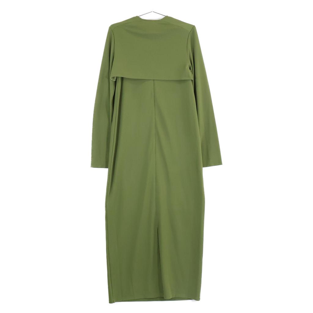 AMERI [Good Condition] 02310520290 3WAY BOLERO RIB DRESS 3WAY Rib Bolero Dress/ Dress M greenUsed