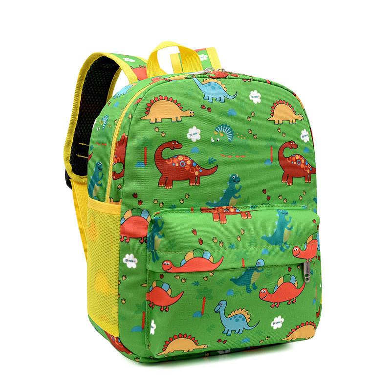 Adorable Dinosaur Backpack For Kids Ages 3-7 Breathable Wear-resistant