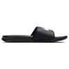 Nike Benassi Swoosh Casual Comfortable Non-Slip Slide Sandals Women Footwear Black White 312432-010