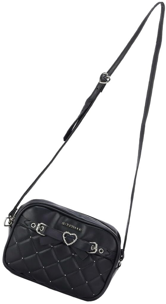 

Black Shoulder Mini Shoulder Crossbody Shoulder Synthetic [Altro Rose] Bag, Bag, Bag, Bag, Small, Mini, Pouch, Simple, Leather, Small, Storage, Studs, чорний