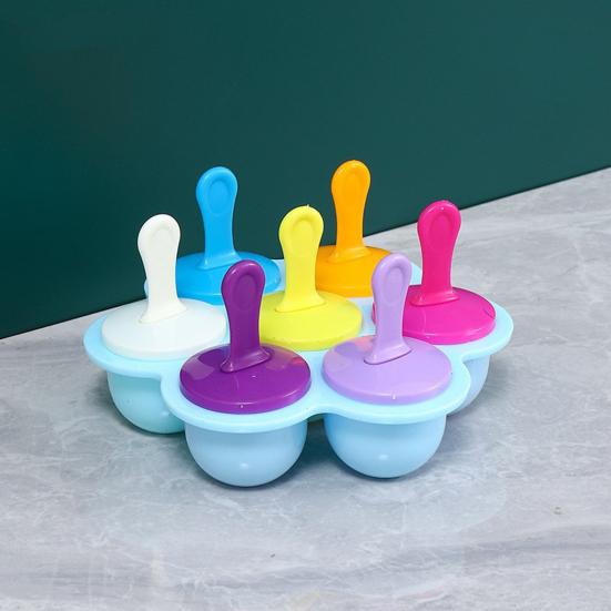 Eisform mit Deckel, lebensmittelechter Kunststoff, Pinguinform, effiziente Eismaschine, einfaches Entnehmen, gefriergeeignet, Küchen- und Barzubehör