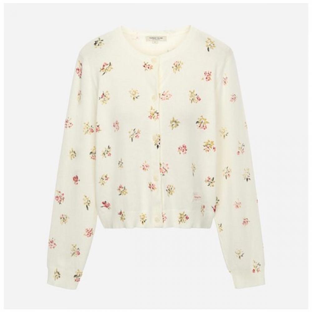 Thursday Island Flower Print Knit Cardigan T262mcd149w