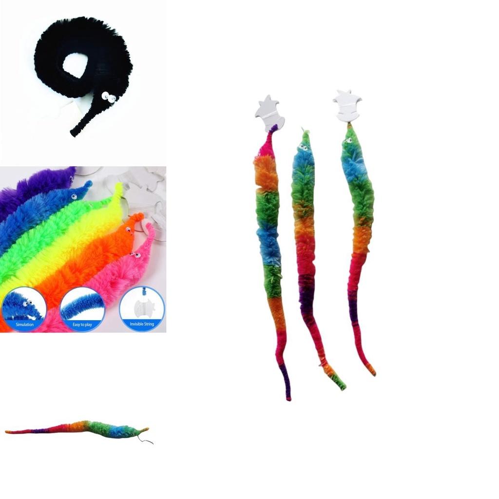 Magic Worm Twisty Fun And Unique Plush Toy For Pranksters Magic Enthusiasts 22.5cm