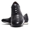 For B for Piu Leather Sneakers Tea Toe Smooth Gray Casual Shoes [B Piu] Men's KBC-1 25.0
