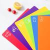 1pcs  Flexible Plastic Non-slip Chopping Block - Cutting Board - Mats With Food Icons Tools 30x 38 Kitchen Board