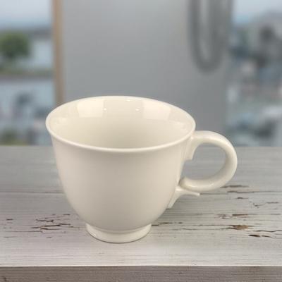 White Coffee Cup Ceramic Latte Art Latte Household Simple European Medium Temperature Tea Cup Coffee Cup One Piece