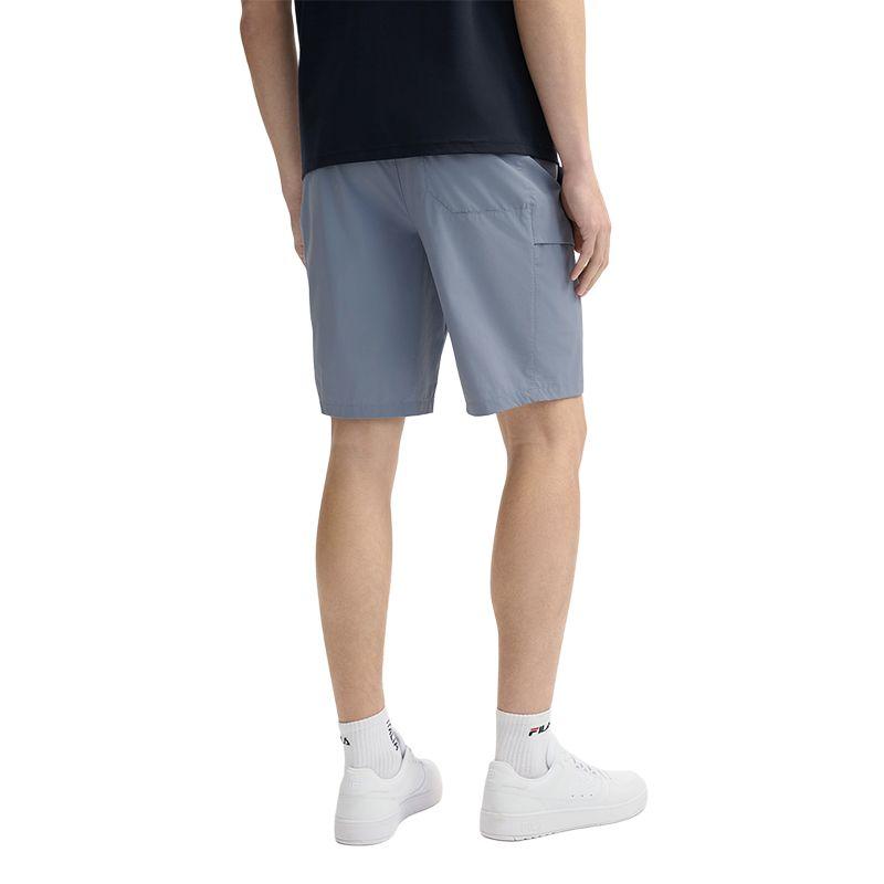 FILA White Series Casual Commuting Three-Quarter Shorts Men shorts Dark-Stone-Blue F11M523802F-BU