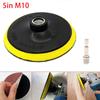 Buffing Pad Sanding Pad 5 Inch/125mm Black M10 Polyurethane Yellow For Most Kinds Of Rotary Tools High Quality