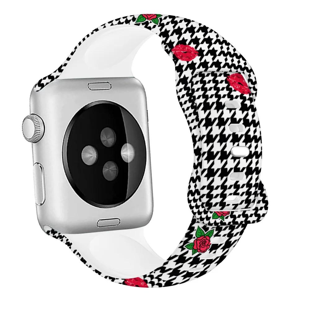 Valentine Day Silicone Strap for Apple Watch Band 49mm 45mm 44mm 42mm 46mm 41mm 40mm Gift Bracelet iWatch Ultra 10 9 8 7 6 5 SE