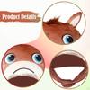 Horse Hat Cartoon Novelty Headdress for Role Play Cosplay Winter Festival