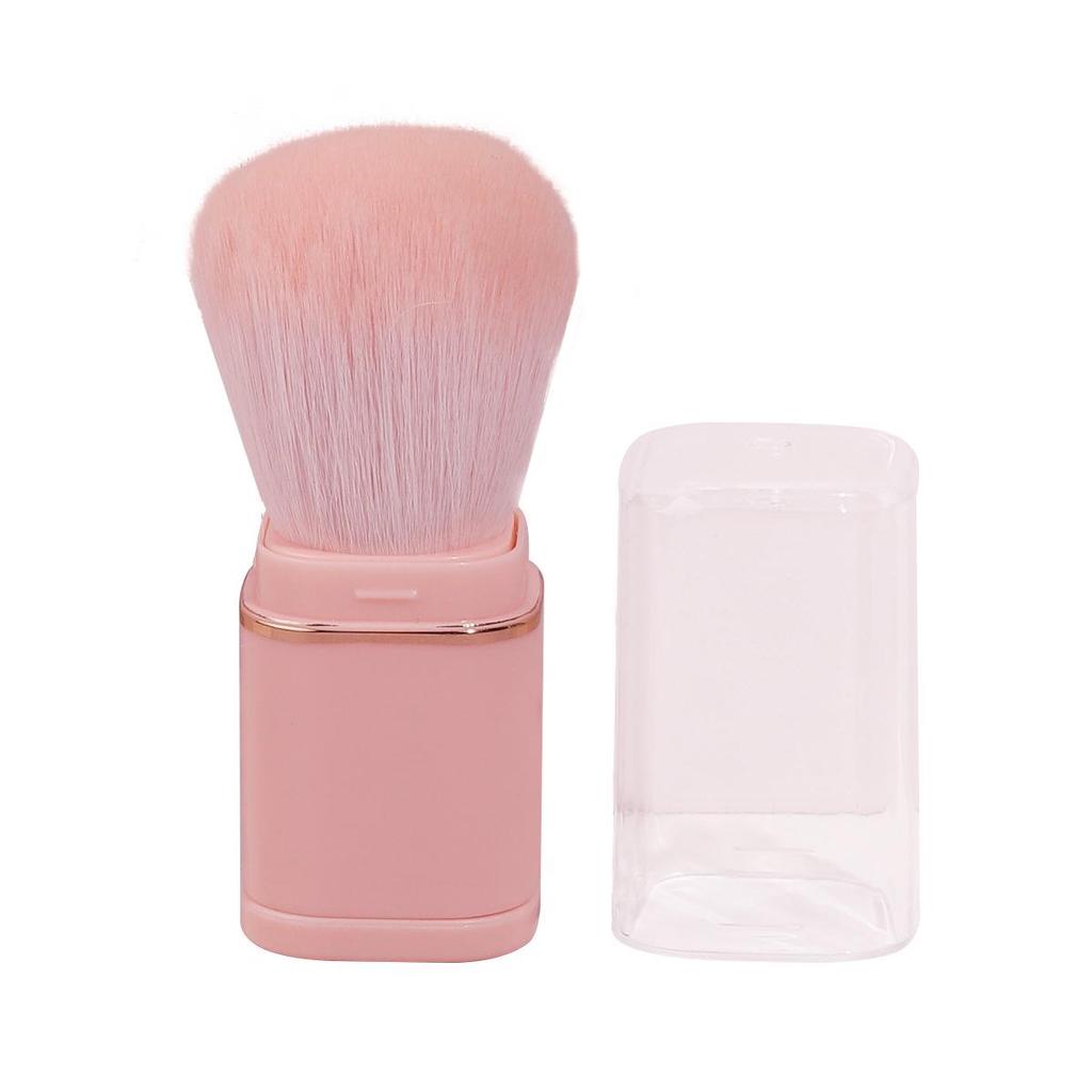New Portable Retractable Makeup Brush - Multifunctional Blush & Powder Tool