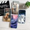 Fine Horse Transparent Phone Case for Motorola Moto G40 G04 G05 One Ace Action  Fusion + Plus Hyper Macro Vision Zoom