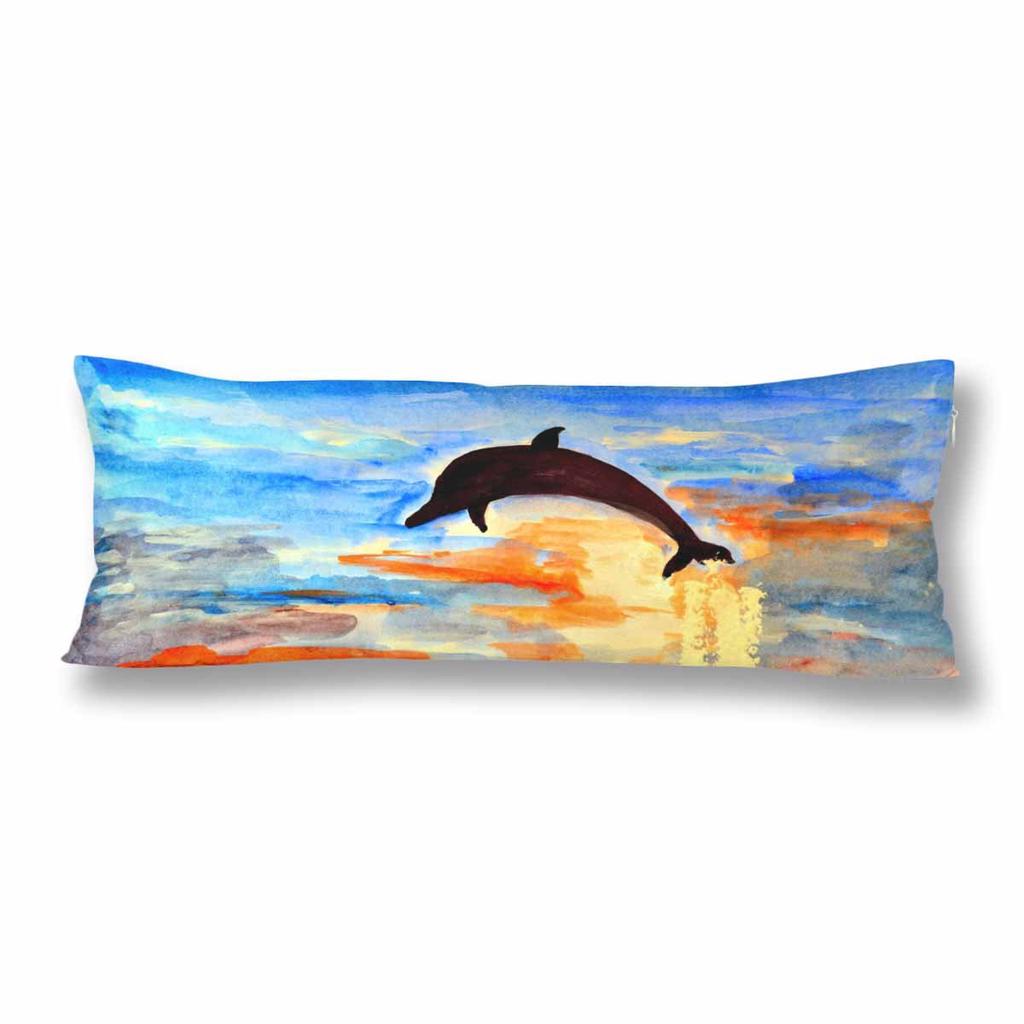 dolphin body pillow