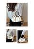 Korean Stylish Niche Women's Drawstring Bucket Shoulder Bag