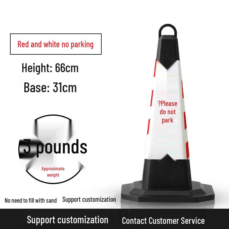 No Parking Traffic Warning Cone