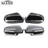 2pcs Rearview Side Mirror Covers Cap 2198102576 for Mercedes Benz W207/C207 CLS Class W219 R230 R171 2008-2011