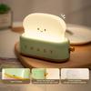 Toast Night Lamp, Toaster Kids Night Light for Bedroom Decoration, Cute Nursery Night Light Rechargeable, LED Night Light with Timer and Brightness