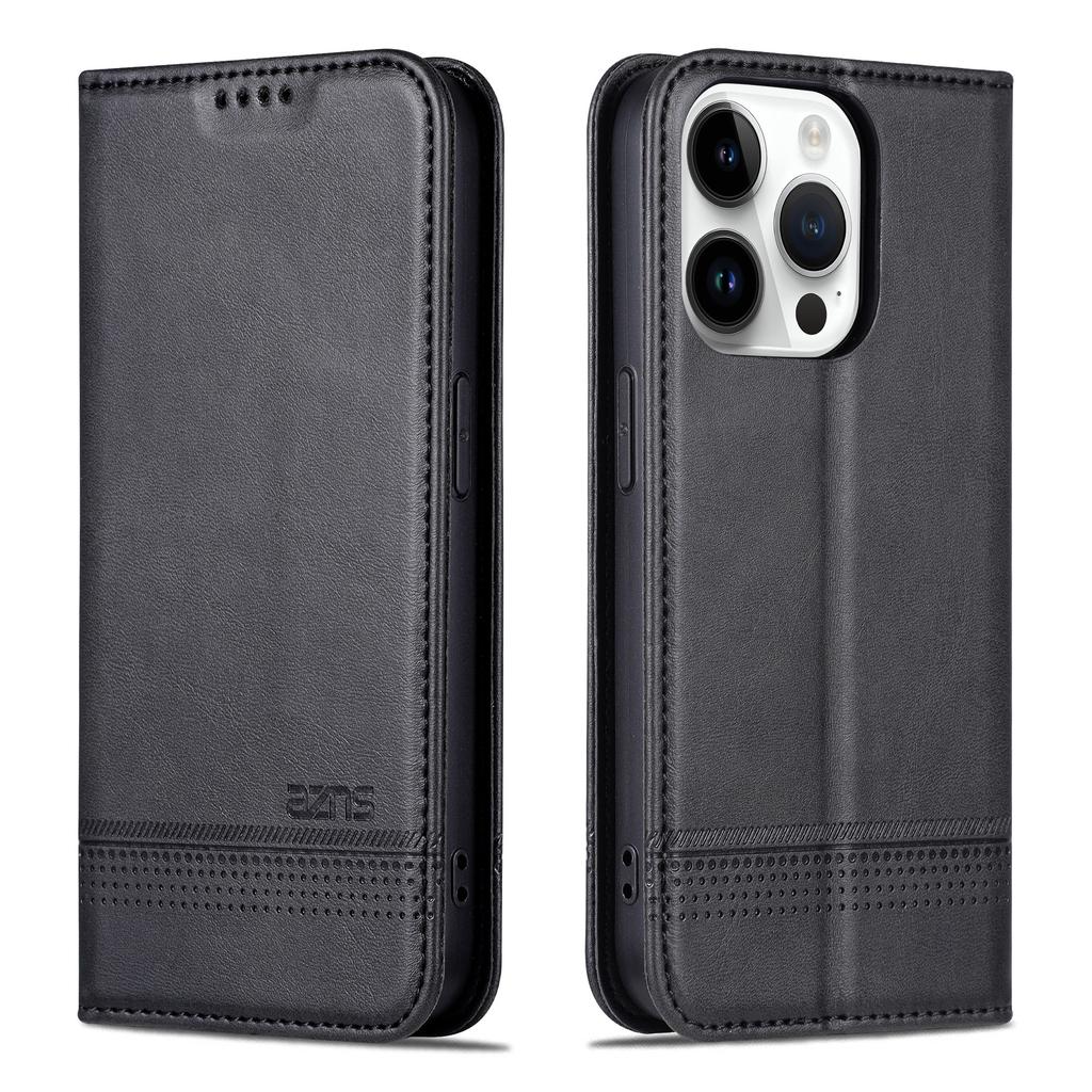 Leder Klapphülle für iphone 17 Promax 17 Air 16 Plus 15 Pro max 14 13 12 Ständer Karten Bargeld Fächer Halter Geldbörse Handyhülle