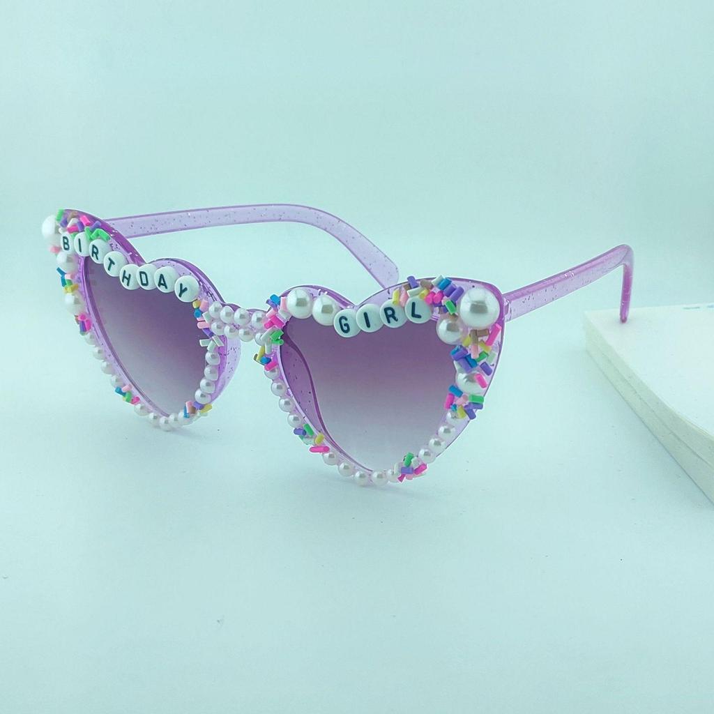 2024 Trendy Pearl Bride Sunglasses for Women's Weddings & Birthday Parties - Euro-American Style